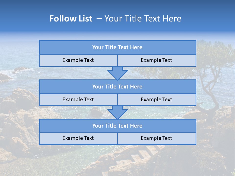 Tree Scenery Costa PowerPoint Template