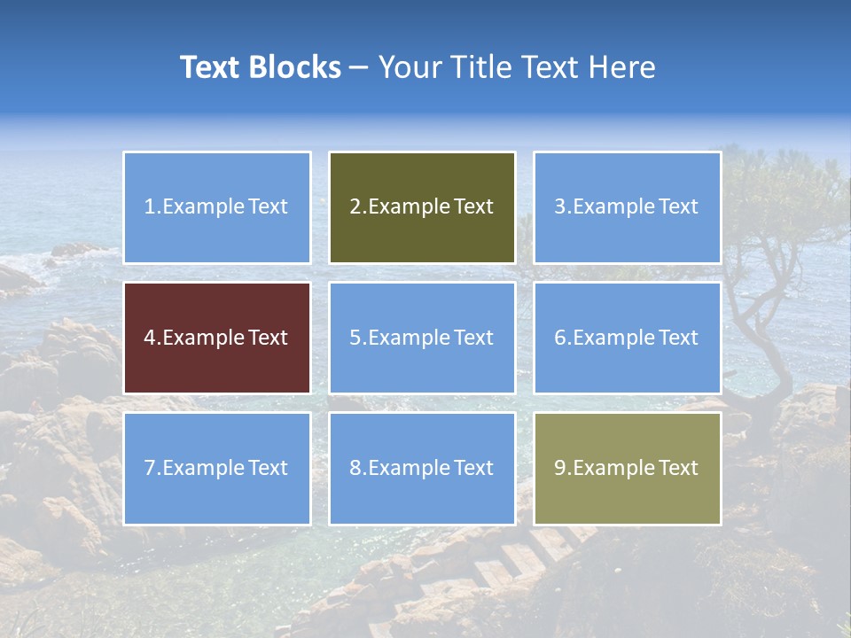 Tree Scenery Costa PowerPoint Template