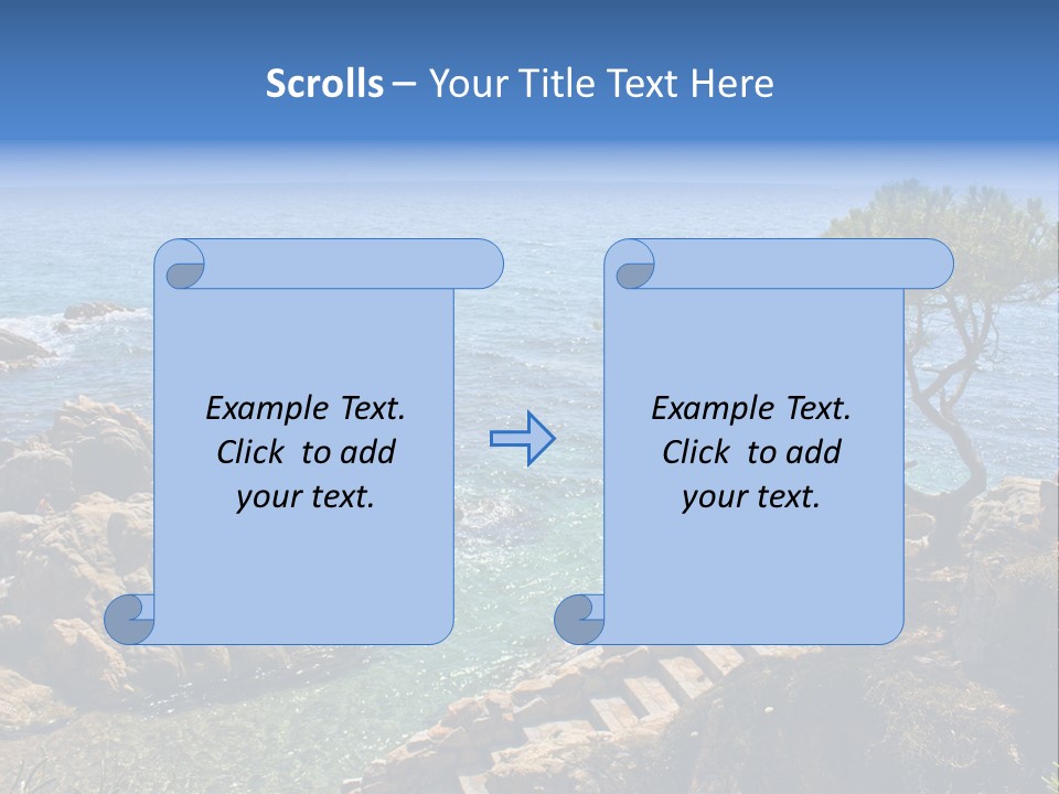 Tree Scenery Costa PowerPoint Template