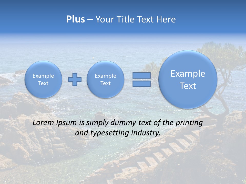 Tree Scenery Costa PowerPoint Template