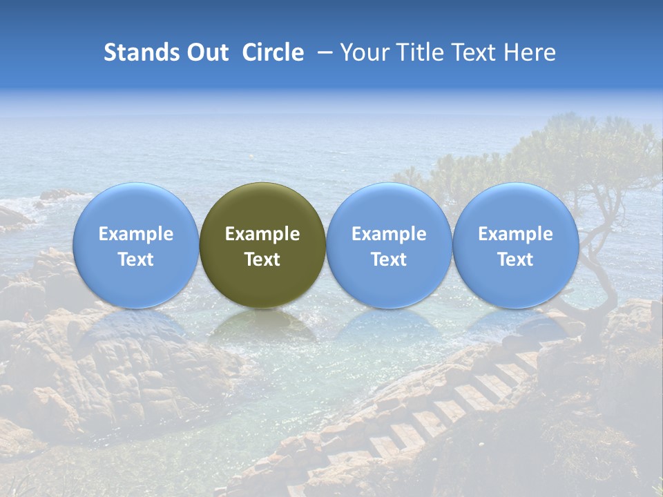 Tree Scenery Costa PowerPoint Template