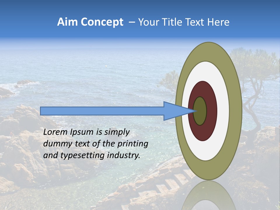 Tree Scenery Costa PowerPoint Template