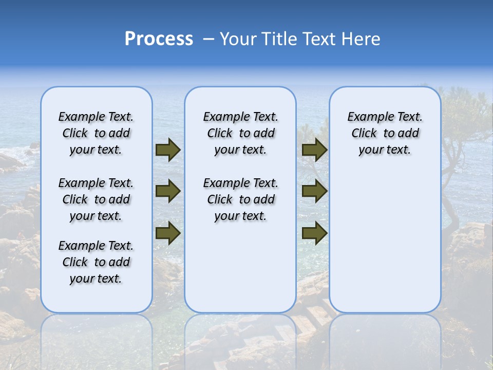 Tree Scenery Costa PowerPoint Template