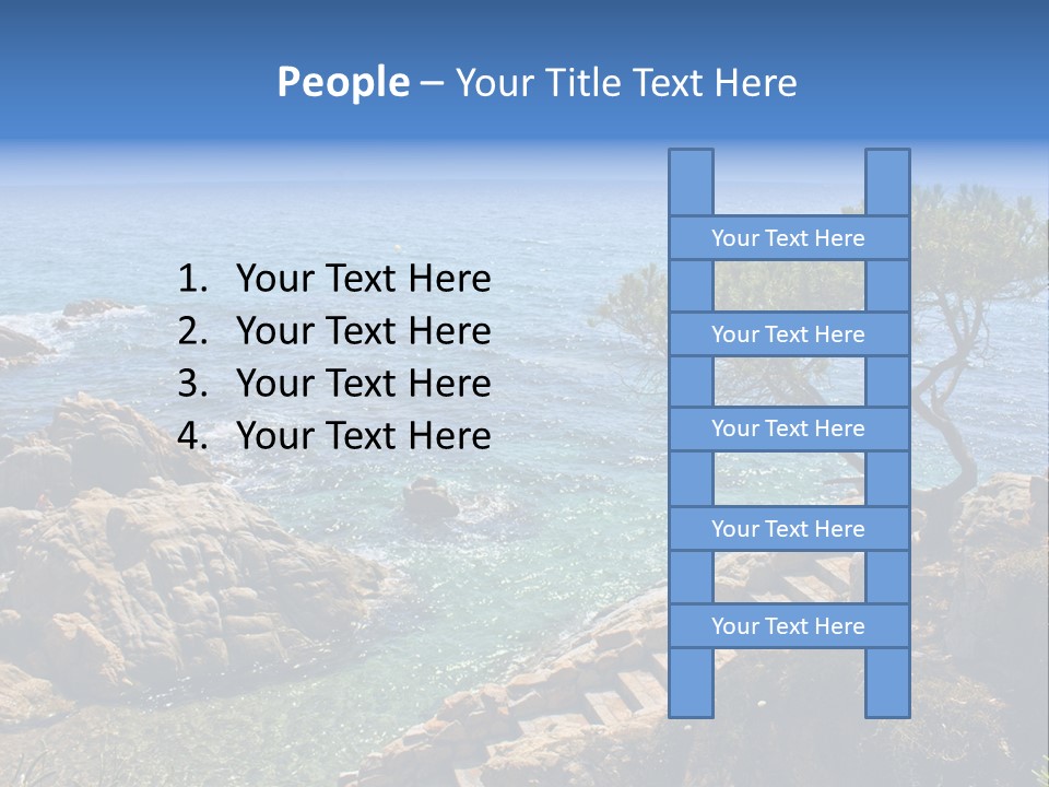 Tree Scenery Costa PowerPoint Template