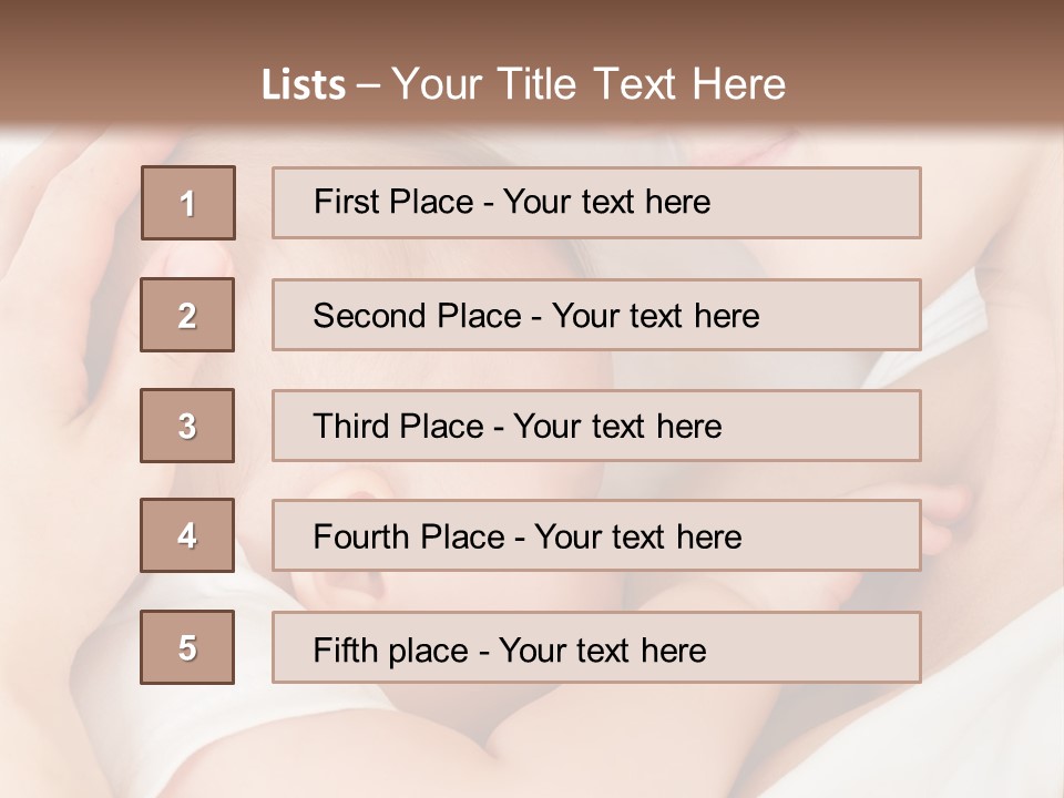 Safety Happiness Nutrient PowerPoint Template