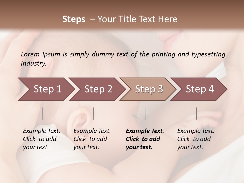 Safety Happiness Nutrient PowerPoint Template