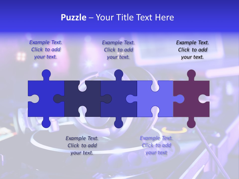 Light Instrument Jockey PowerPoint Template