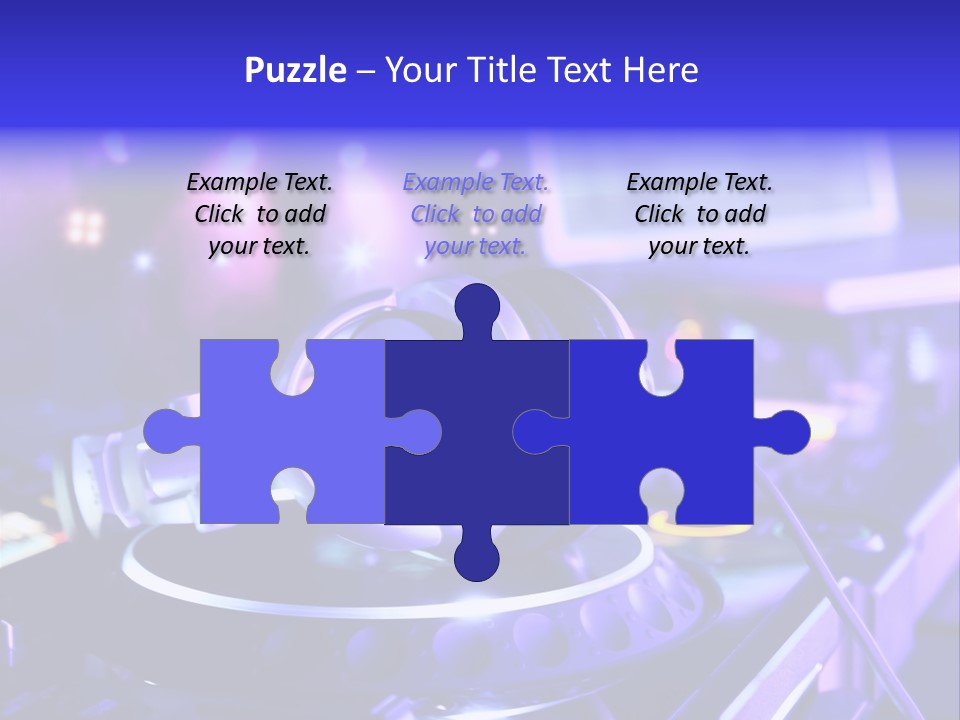 Light Instrument Jockey PowerPoint Template