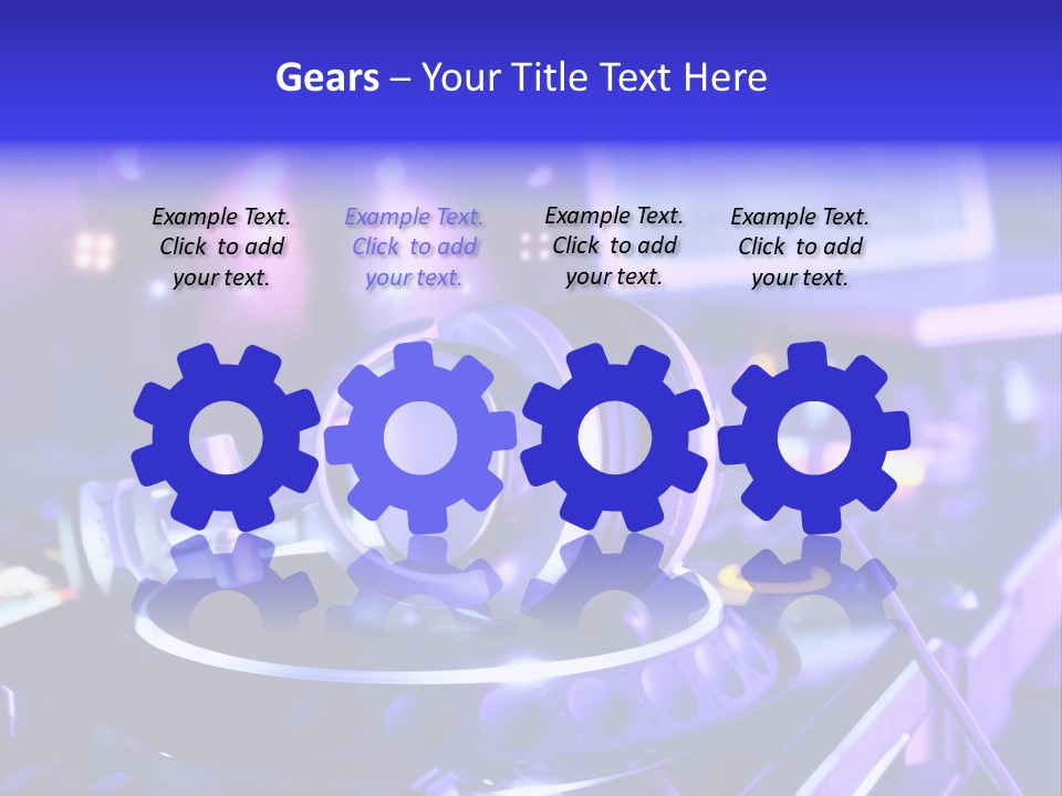 Light Instrument Jockey PowerPoint Template