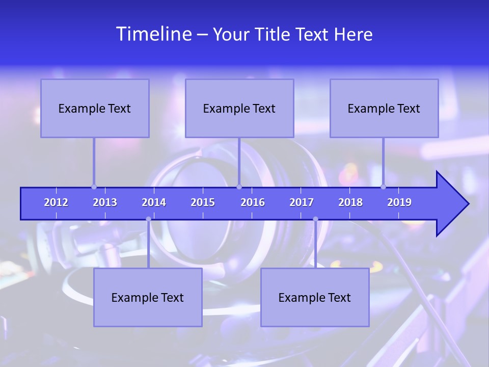 Light Instrument Jockey PowerPoint Template