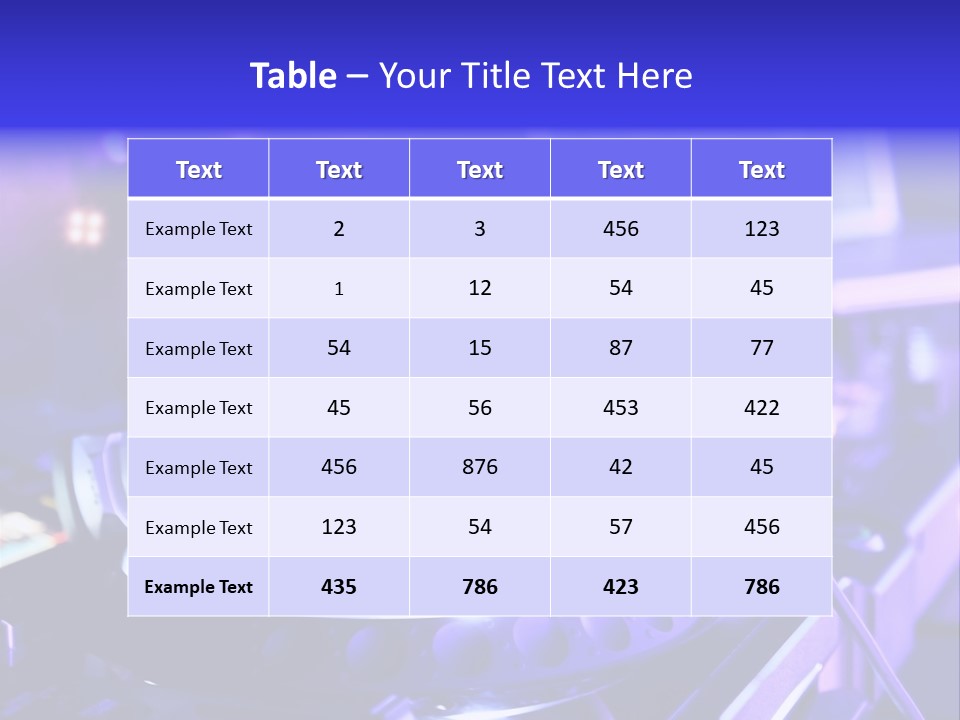 Light Instrument Jockey PowerPoint Template