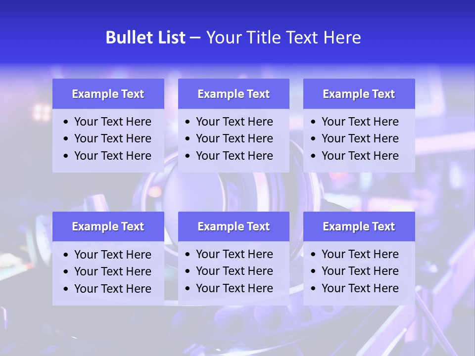 Light Instrument Jockey PowerPoint Template