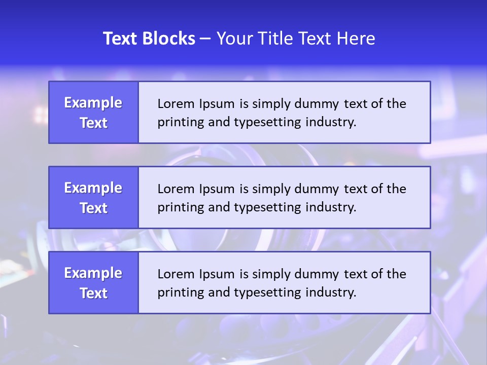 Light Instrument Jockey PowerPoint Template