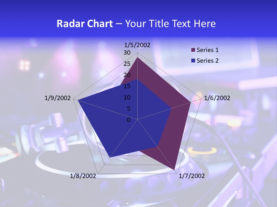 Light Instrument Jockey PowerPoint Template