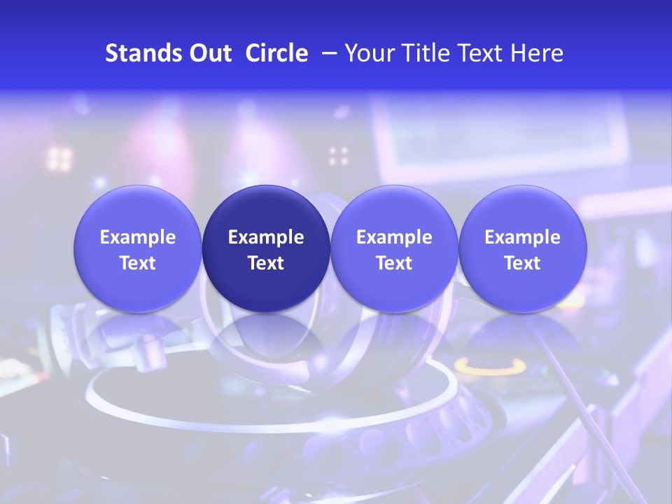 Light Instrument Jockey PowerPoint Template