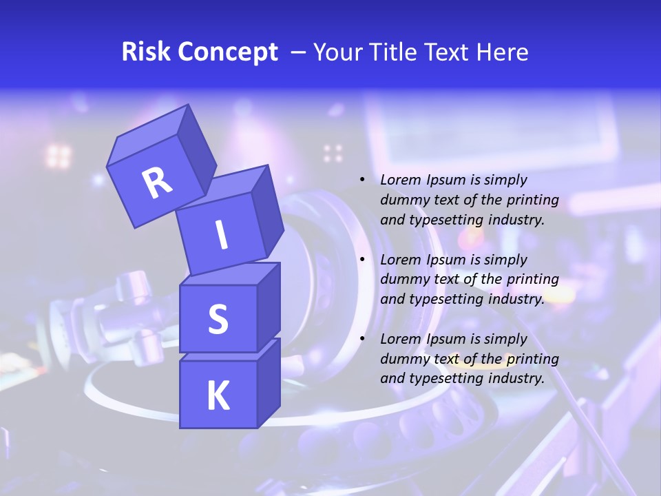 Light Instrument Jockey PowerPoint Template