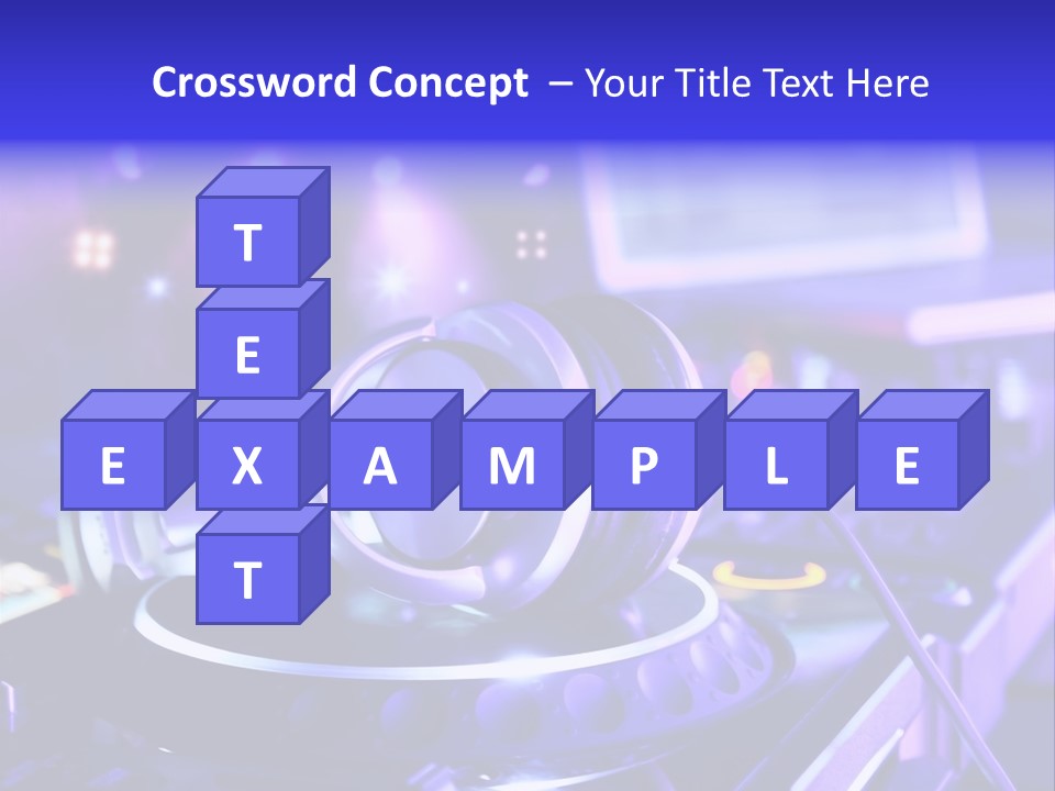 Light Instrument Jockey PowerPoint Template