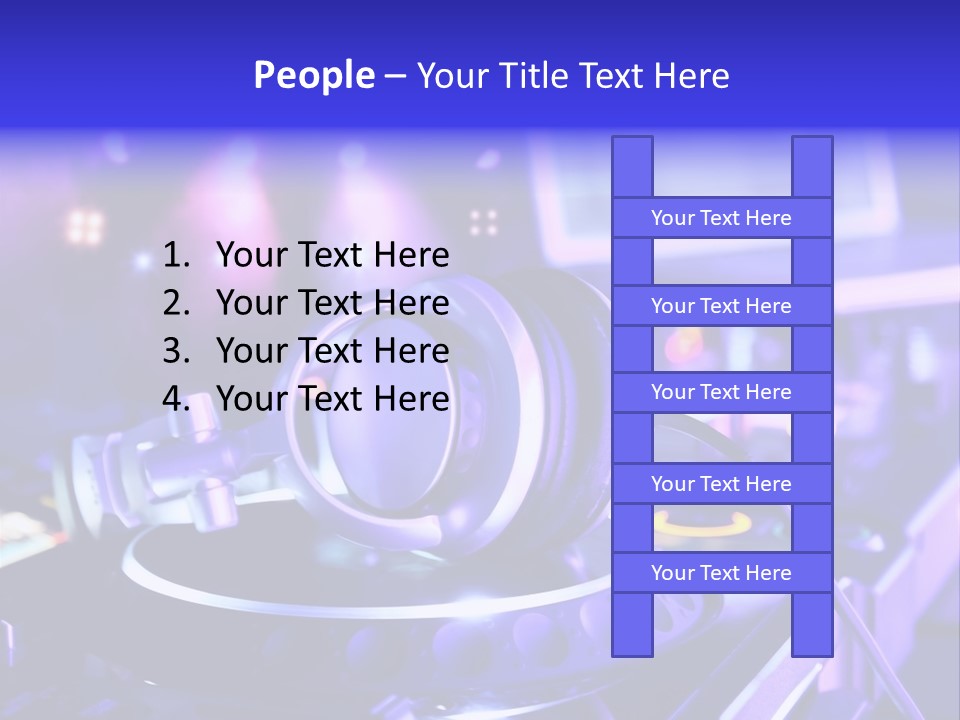 Light Instrument Jockey PowerPoint Template