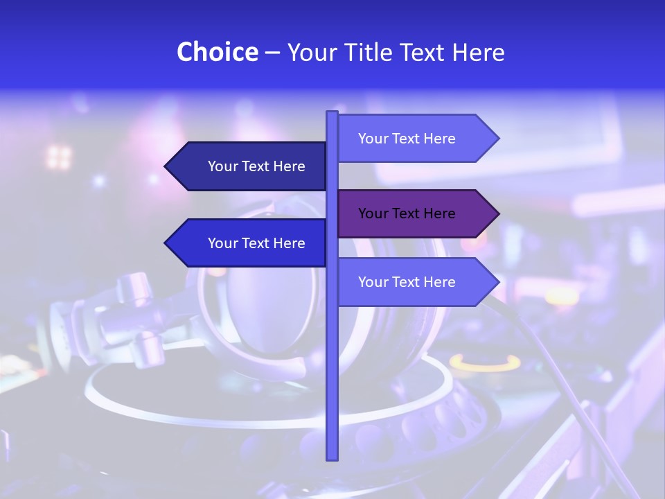 Light Instrument Jockey PowerPoint Template