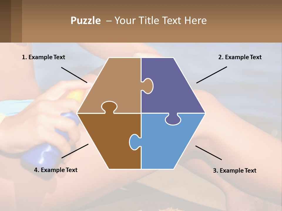 Concept Applying Relaxation PowerPoint Template