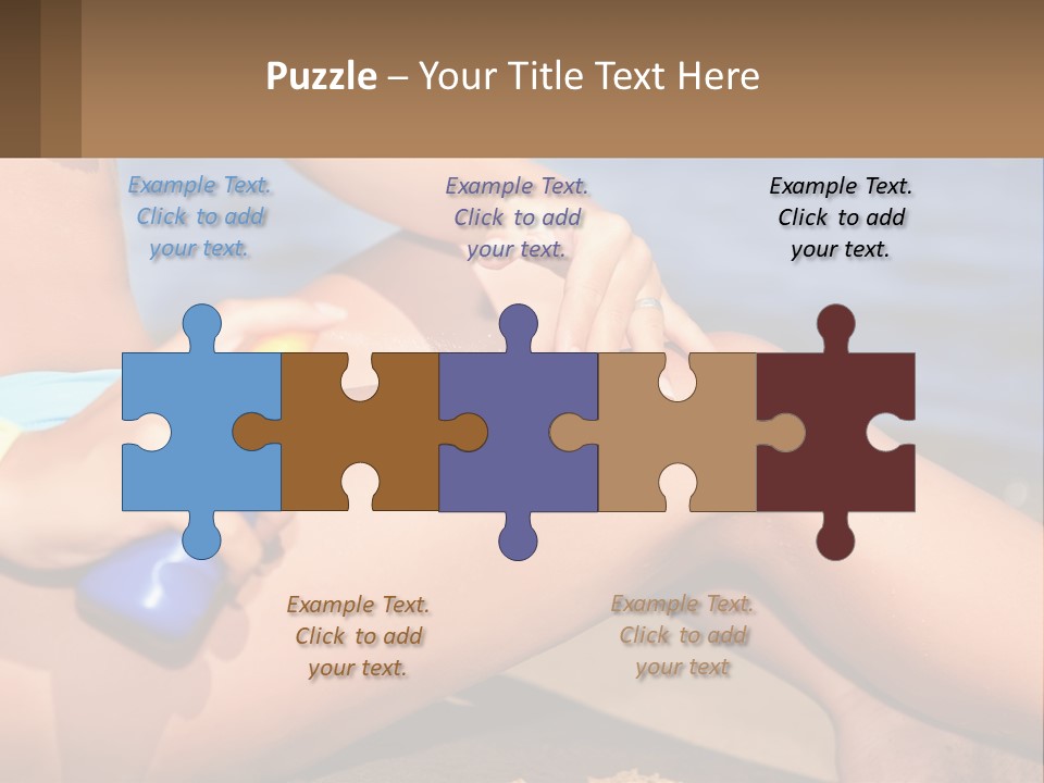 Concept Applying Relaxation PowerPoint Template