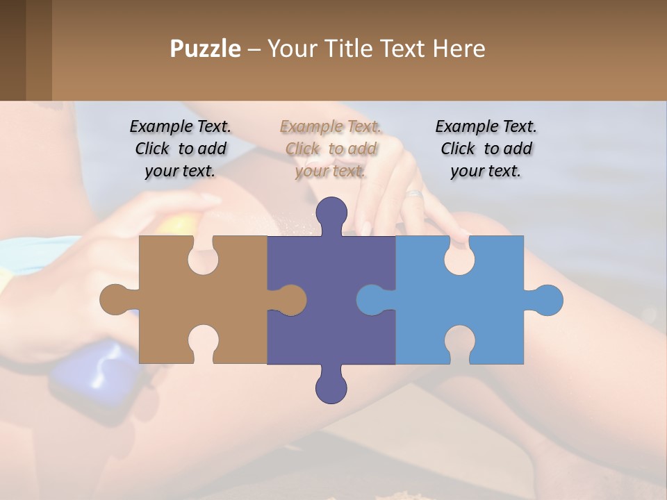 Concept Applying Relaxation PowerPoint Template