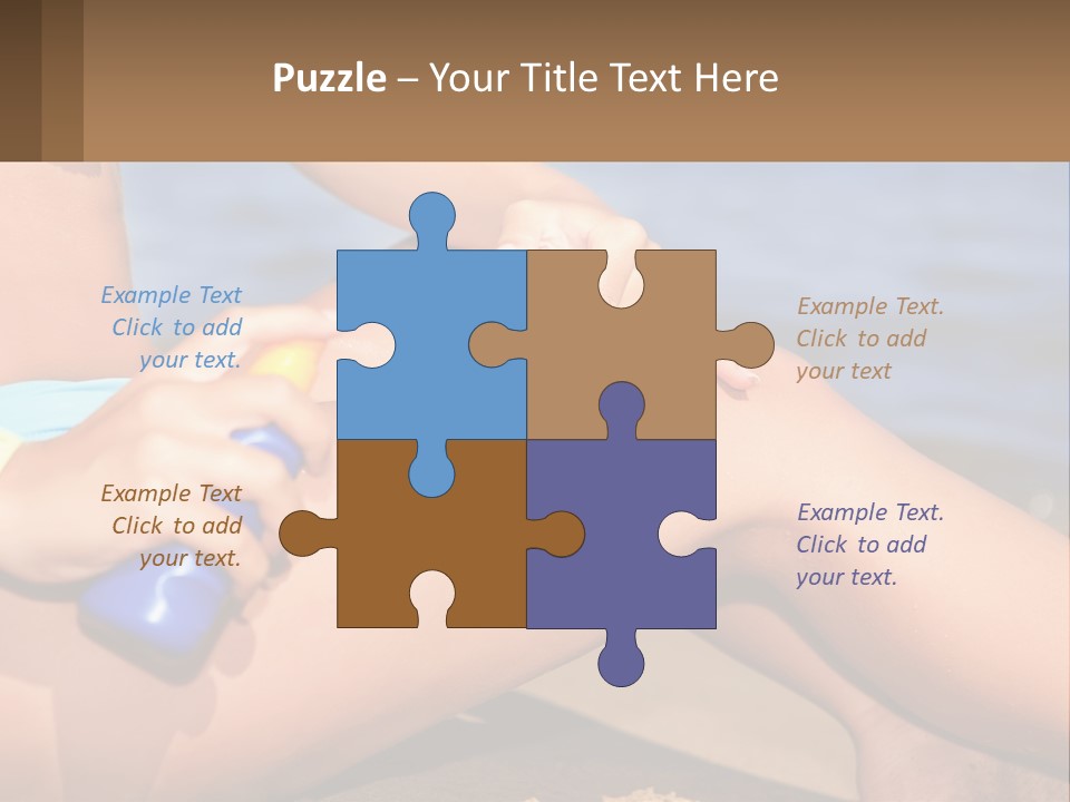 Concept Applying Relaxation PowerPoint Template