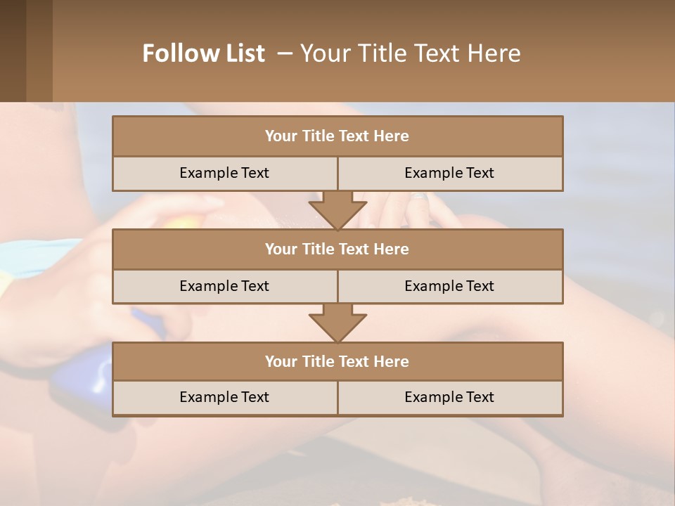 Concept Applying Relaxation PowerPoint Template