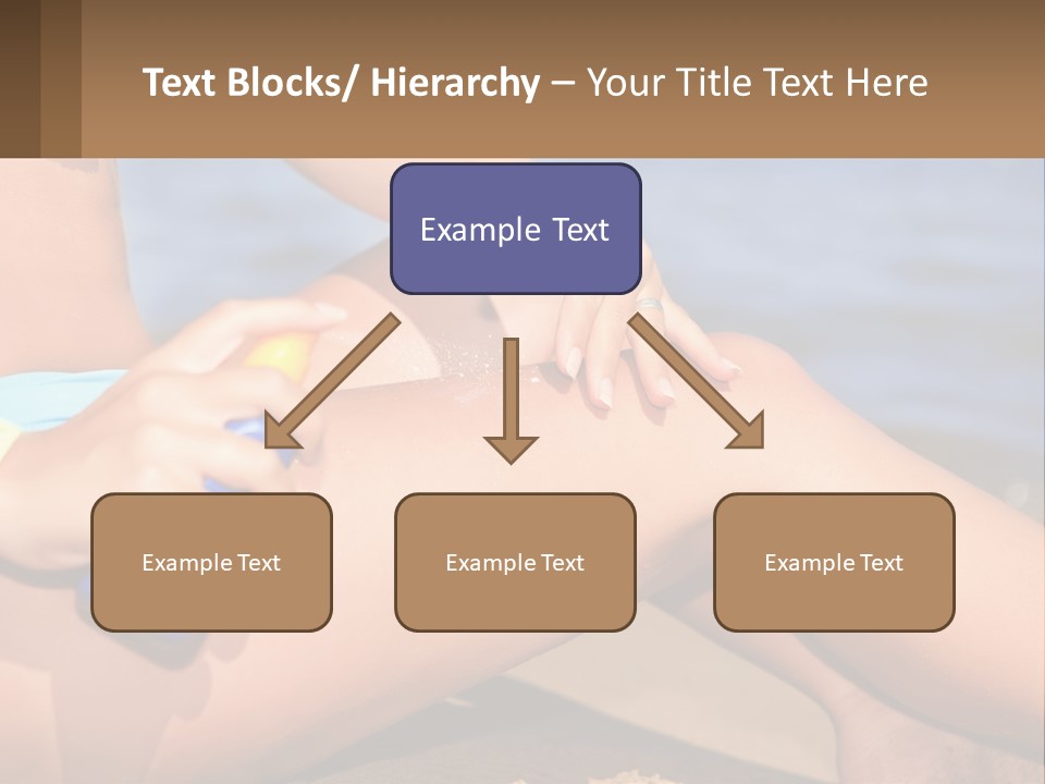 Concept Applying Relaxation PowerPoint Template