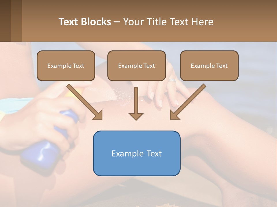 Concept Applying Relaxation PowerPoint Template