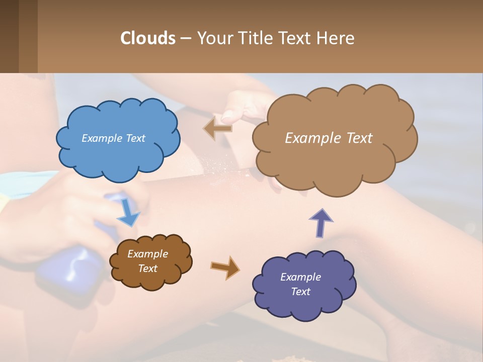 Concept Applying Relaxation PowerPoint Template