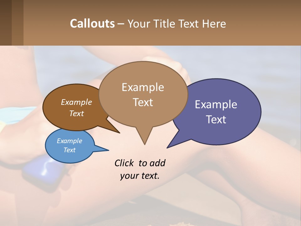 Concept Applying Relaxation PowerPoint Template