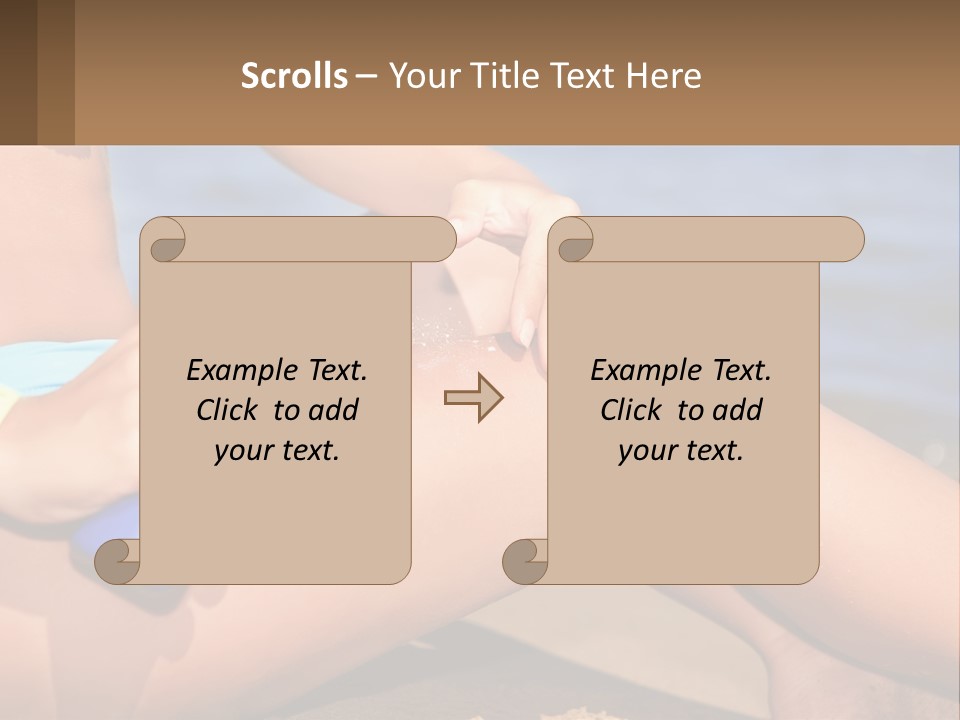 Concept Applying Relaxation PowerPoint Template