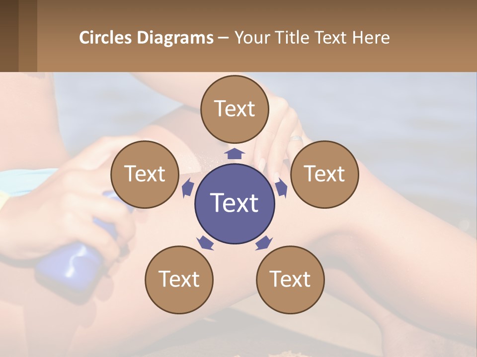 Concept Applying Relaxation PowerPoint Template