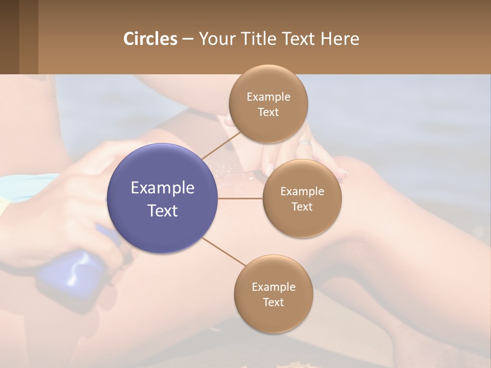 Concept Applying Relaxation PowerPoint Template