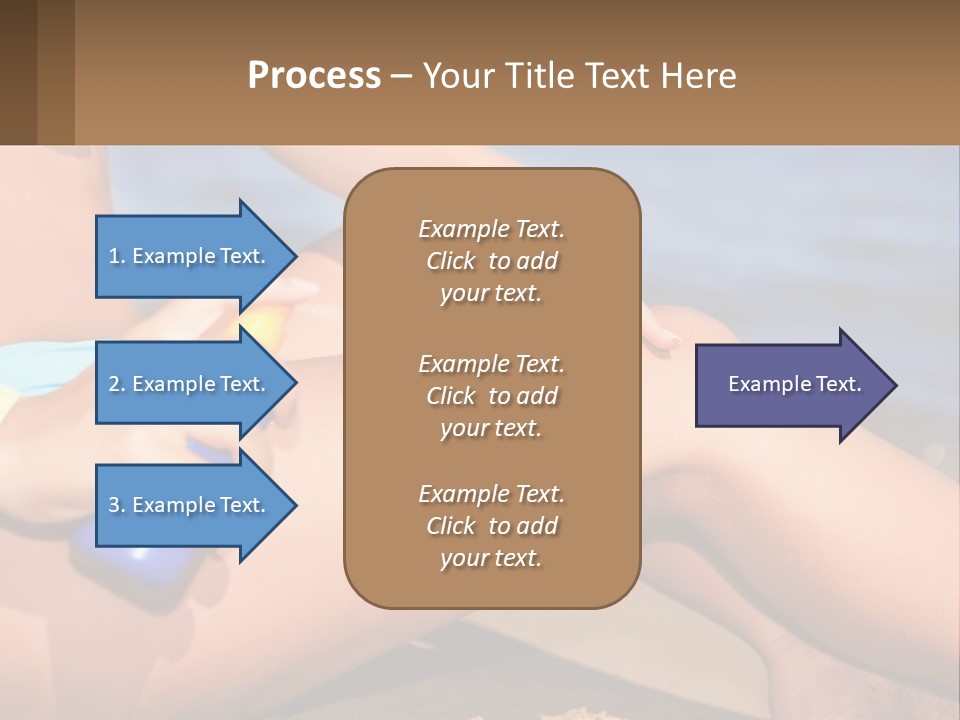 Concept Applying Relaxation PowerPoint Template