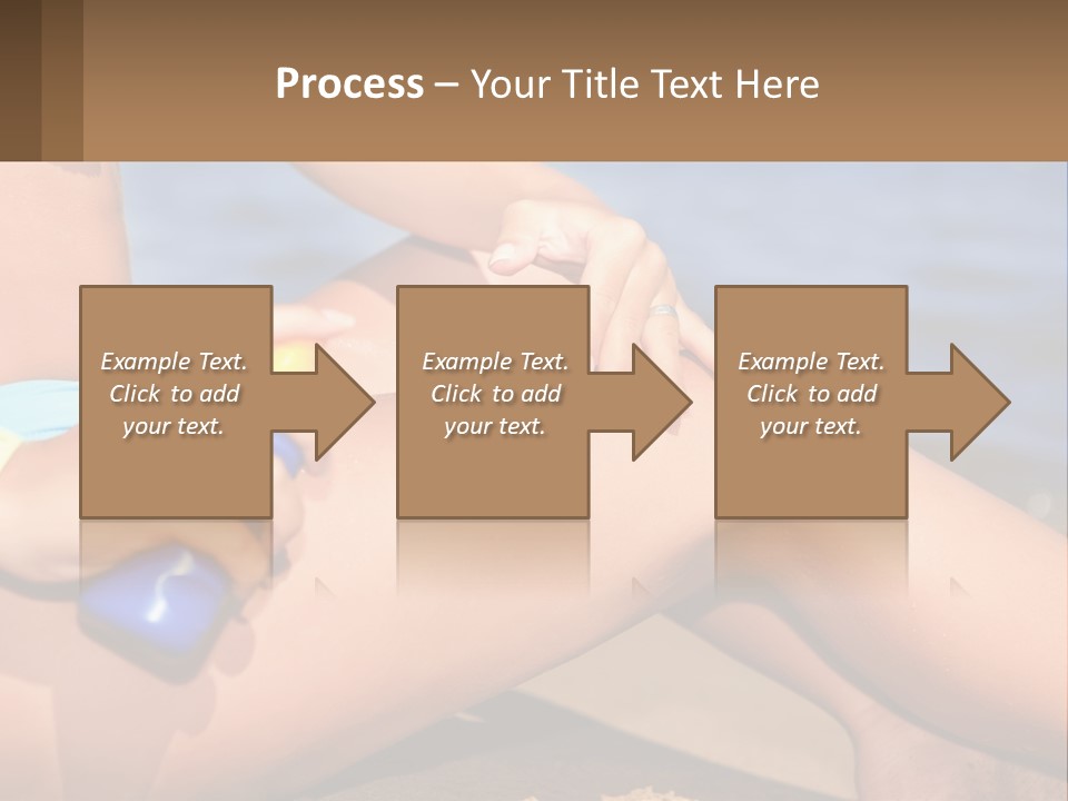Concept Applying Relaxation PowerPoint Template