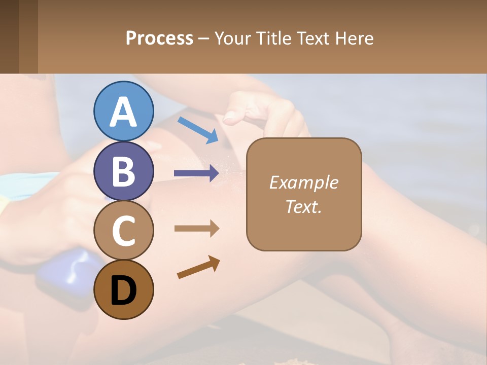 Concept Applying Relaxation PowerPoint Template