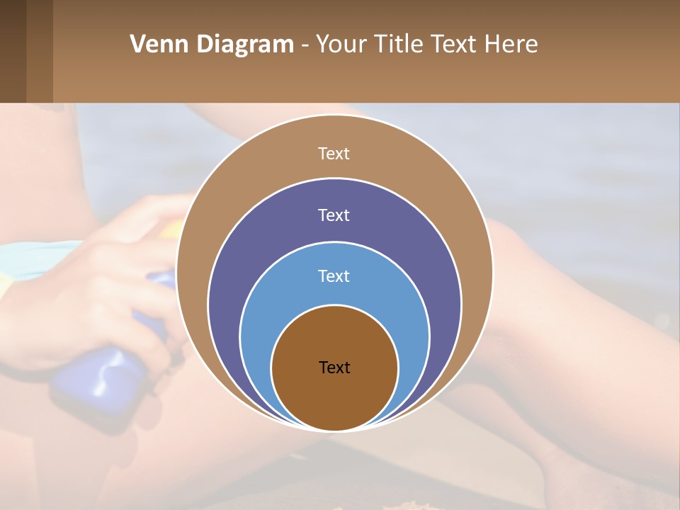 Concept Applying Relaxation PowerPoint Template