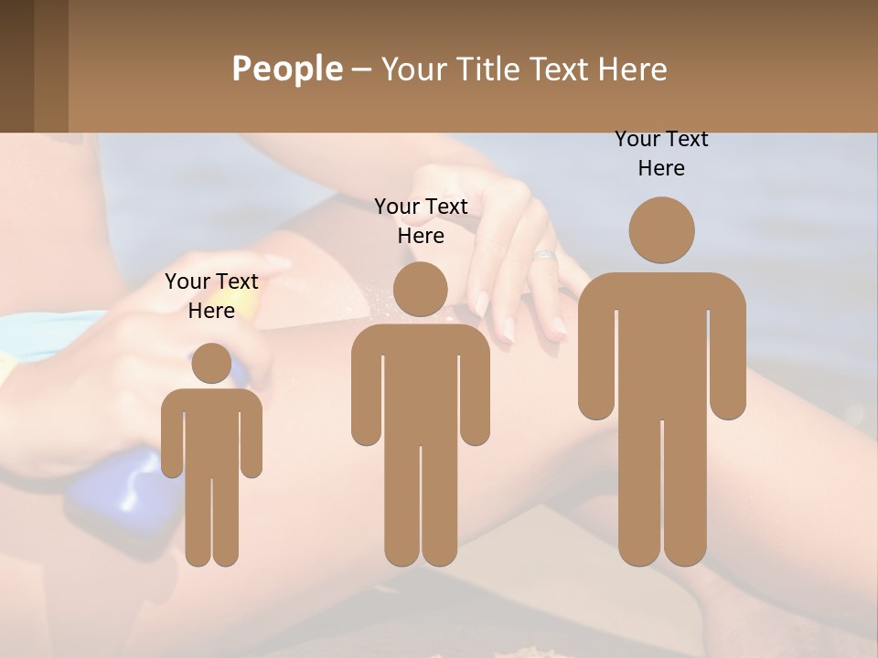 Concept Applying Relaxation PowerPoint Template