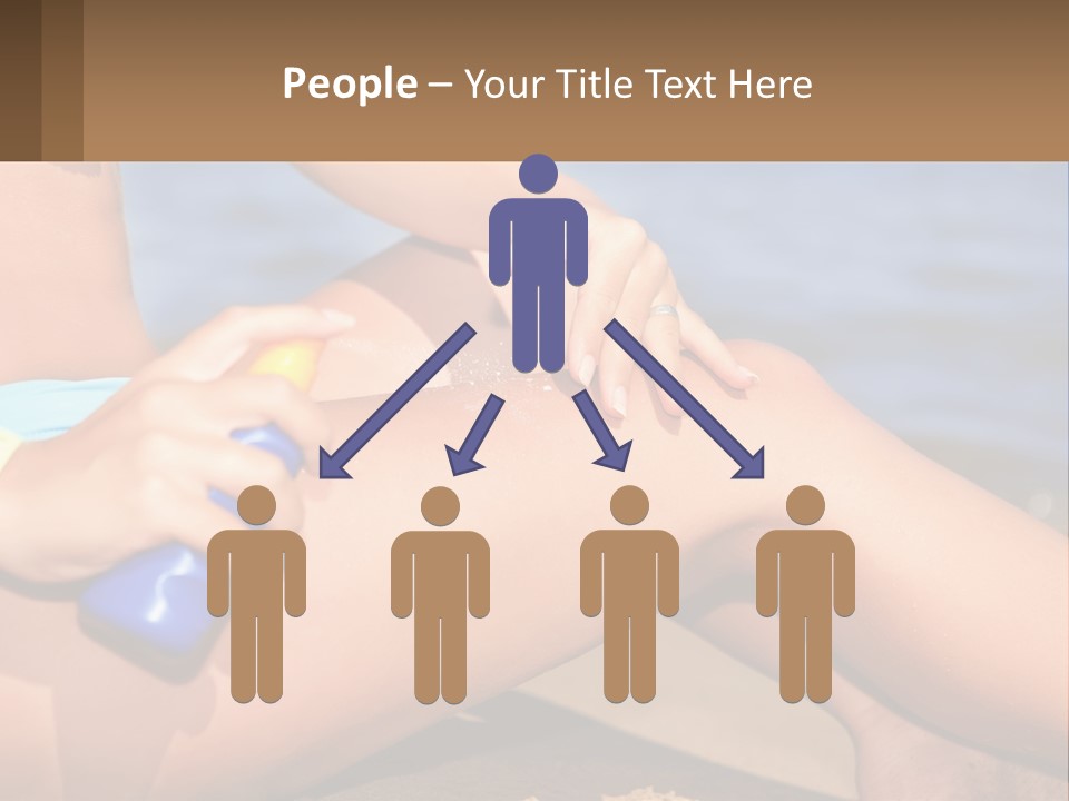 Concept Applying Relaxation PowerPoint Template