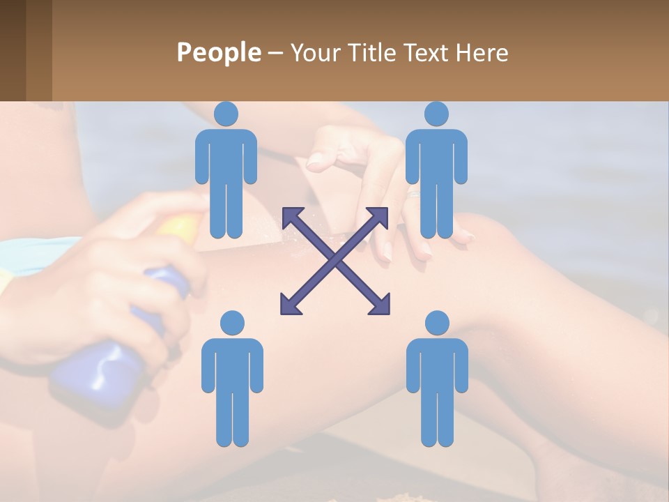 Concept Applying Relaxation PowerPoint Template