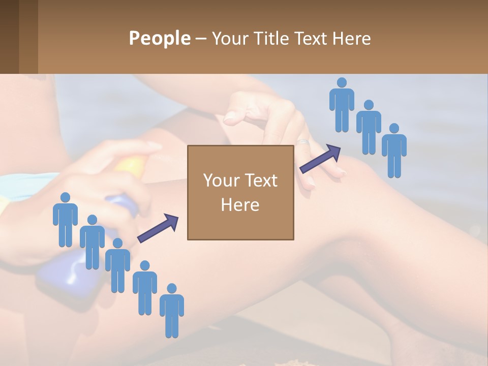 Concept Applying Relaxation PowerPoint Template