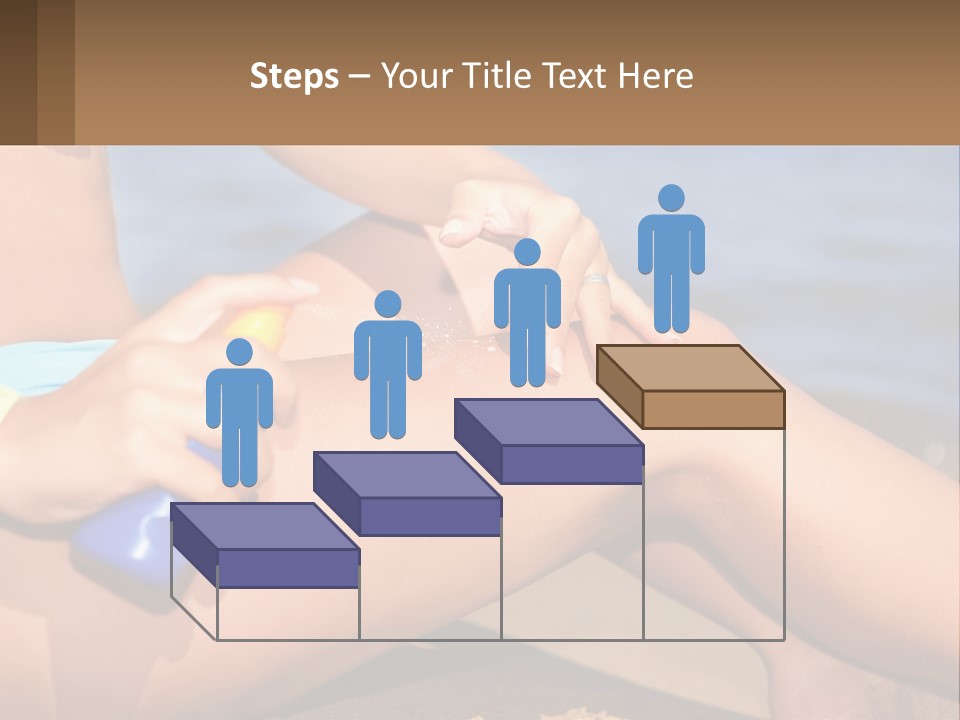 Concept Applying Relaxation PowerPoint Template