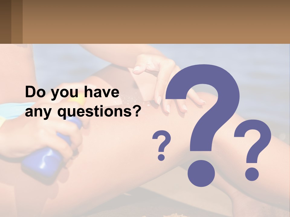 Concept Applying Relaxation PowerPoint Template