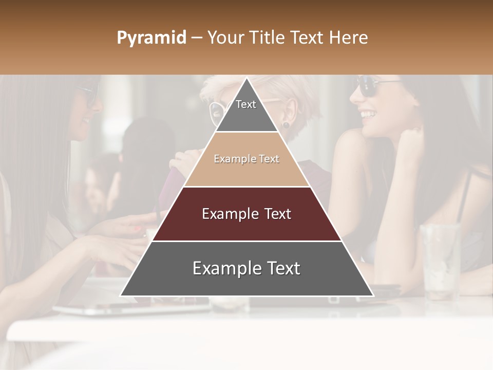 Women Rest Friends PowerPoint Template