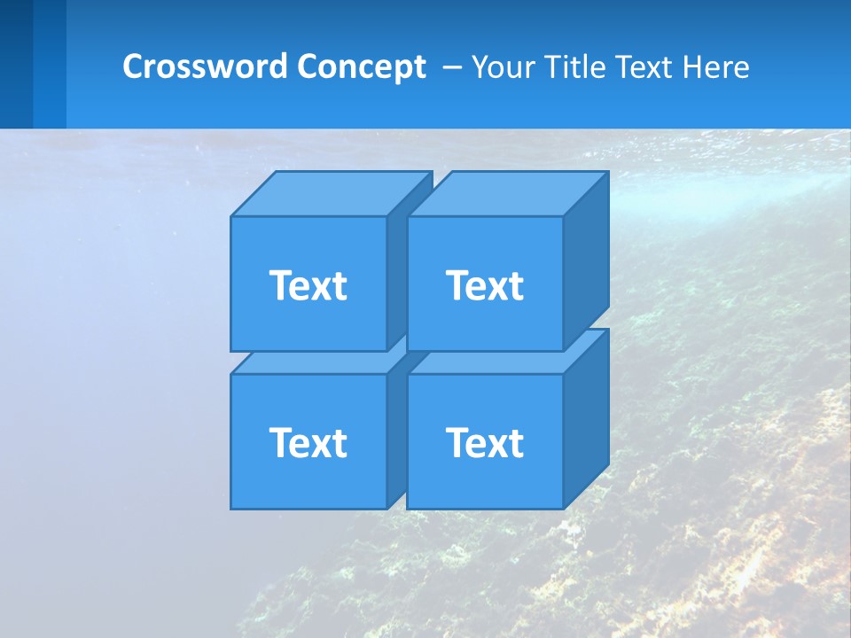 Marine Reef Scuba PowerPoint Template