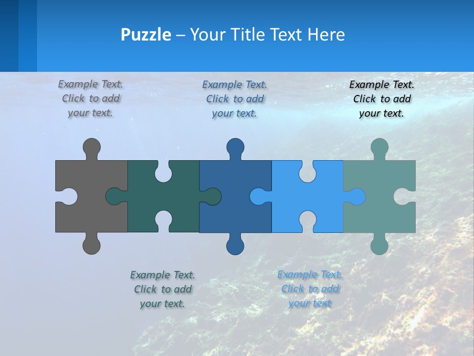 Marine Reef Scuba PowerPoint Template