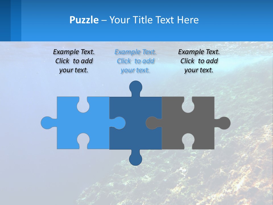 Marine Reef Scuba PowerPoint Template