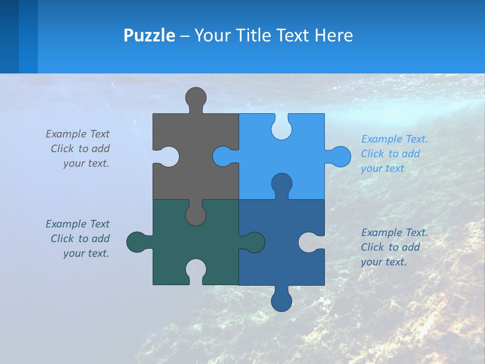Marine Reef Scuba PowerPoint Template